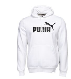 WHITE PUMA HOODIE