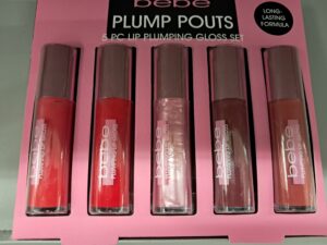 Babe Plump Pouts, 5pc Lip Plumping Gloss Set